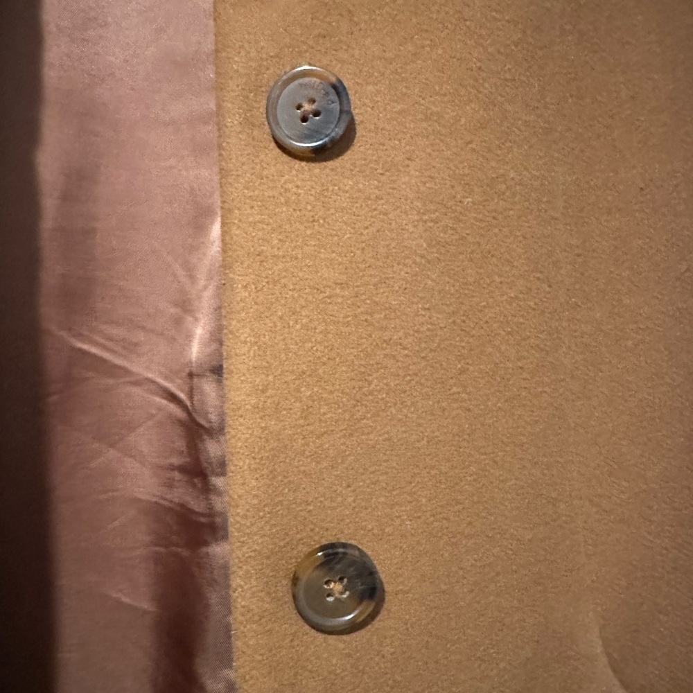 Aritzia Wilfred The Cocoon Coat - Luxe Wool Cashmere in Camel (Saville) - Picture 13 of 14